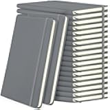 Honoson 20 Pack Lined Journal Notebooks A5 Hardcover Executive Notebook 5.5