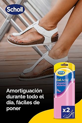 Miniatura 5 de Scholl Gel Activ - Plantillas abiertas para zapatos para mujer, 1 par