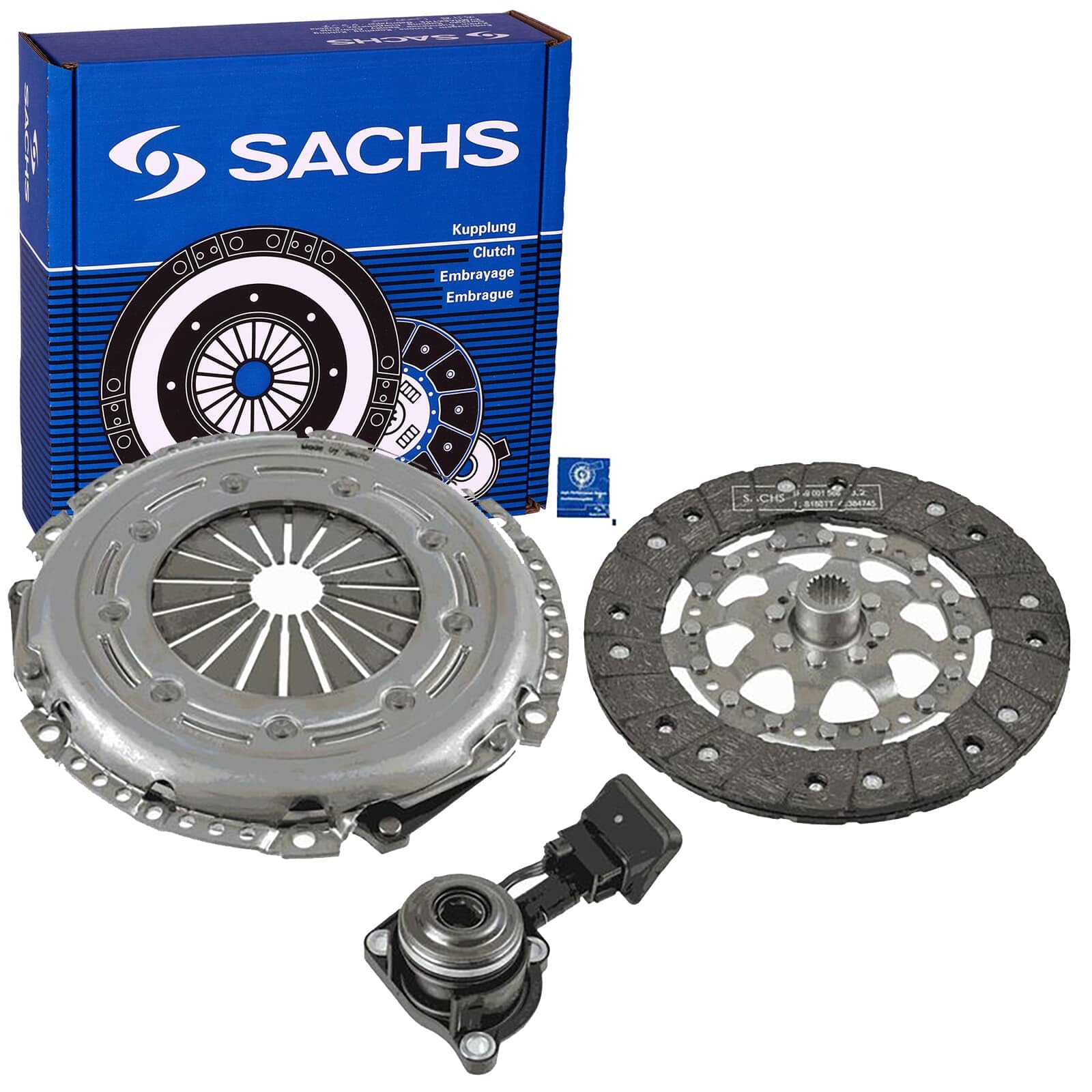 SACHS 3000 990 549 Kit De Embrague Kit con CSC compatible con Citroen C4 I (LC_) 2004-2014 y Otros Vehículos
