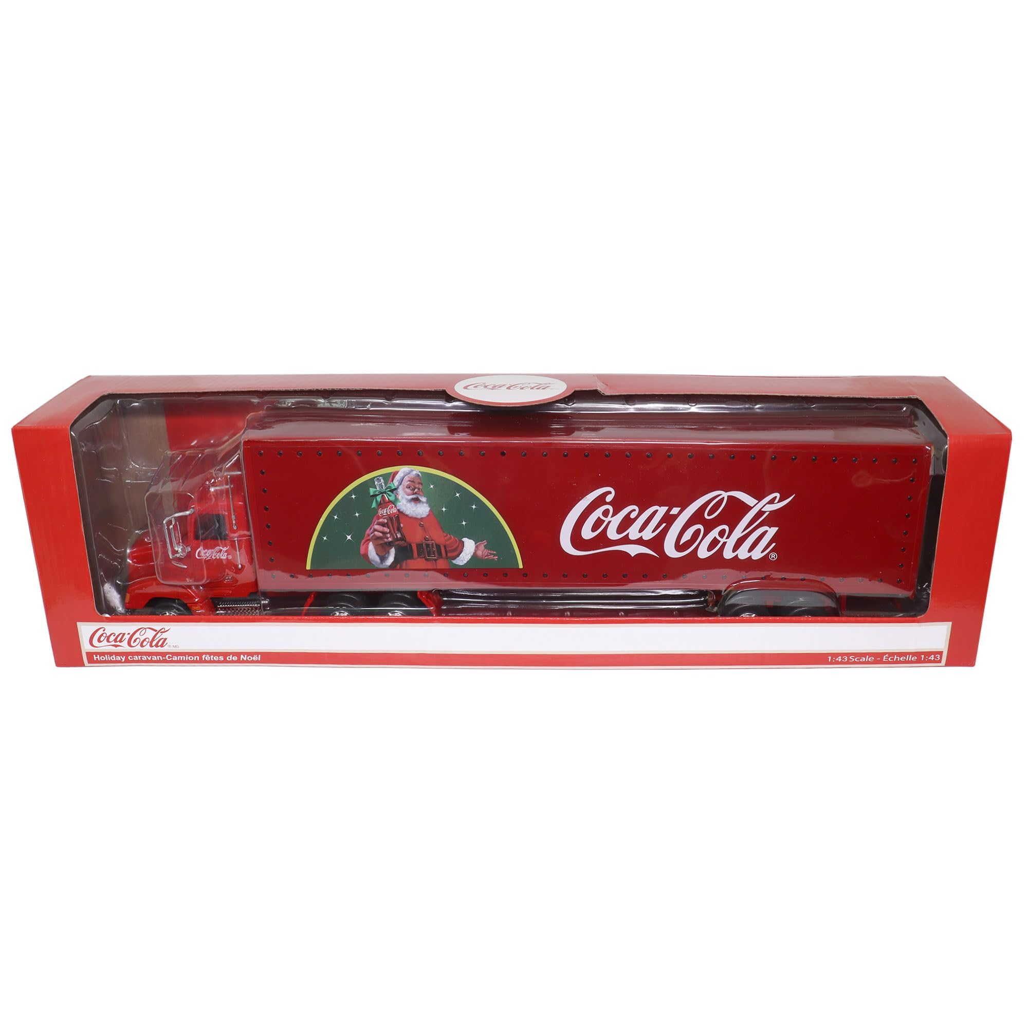 Amazon | COCA COLA ｺｶｺｰﾗ ﾎﾘﾃﾞｰｷｬﾗﾊﾞﾝ LEDﾗｲﾄ付 1/43 443012