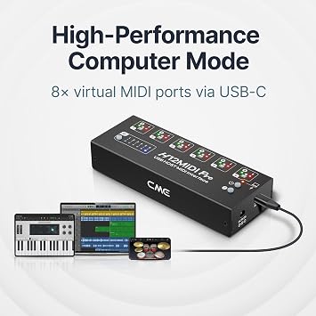 CME H12MIDI Pro + WIDI Uhost - Premium USB Host with Advanced Bluetooth MIDI Expansion