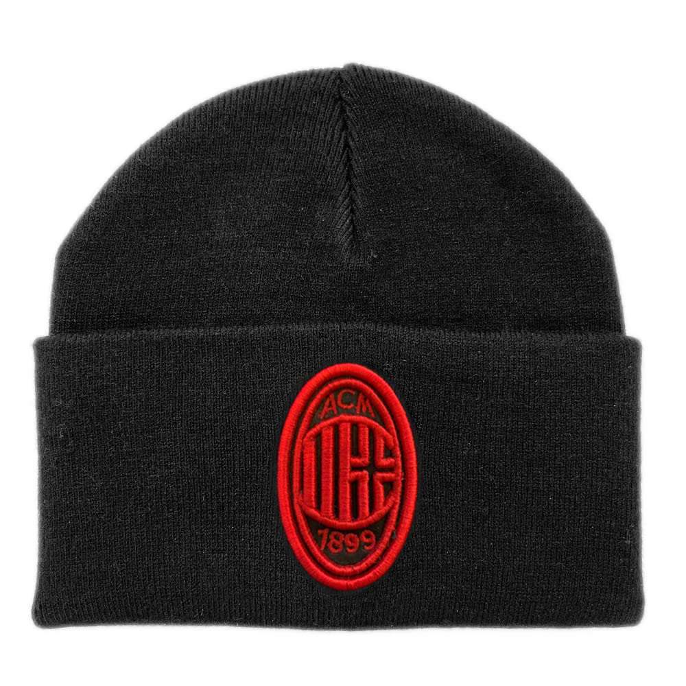 AC Milan 143048 Hat, Black, One Size Unisex-Adult - Image 2