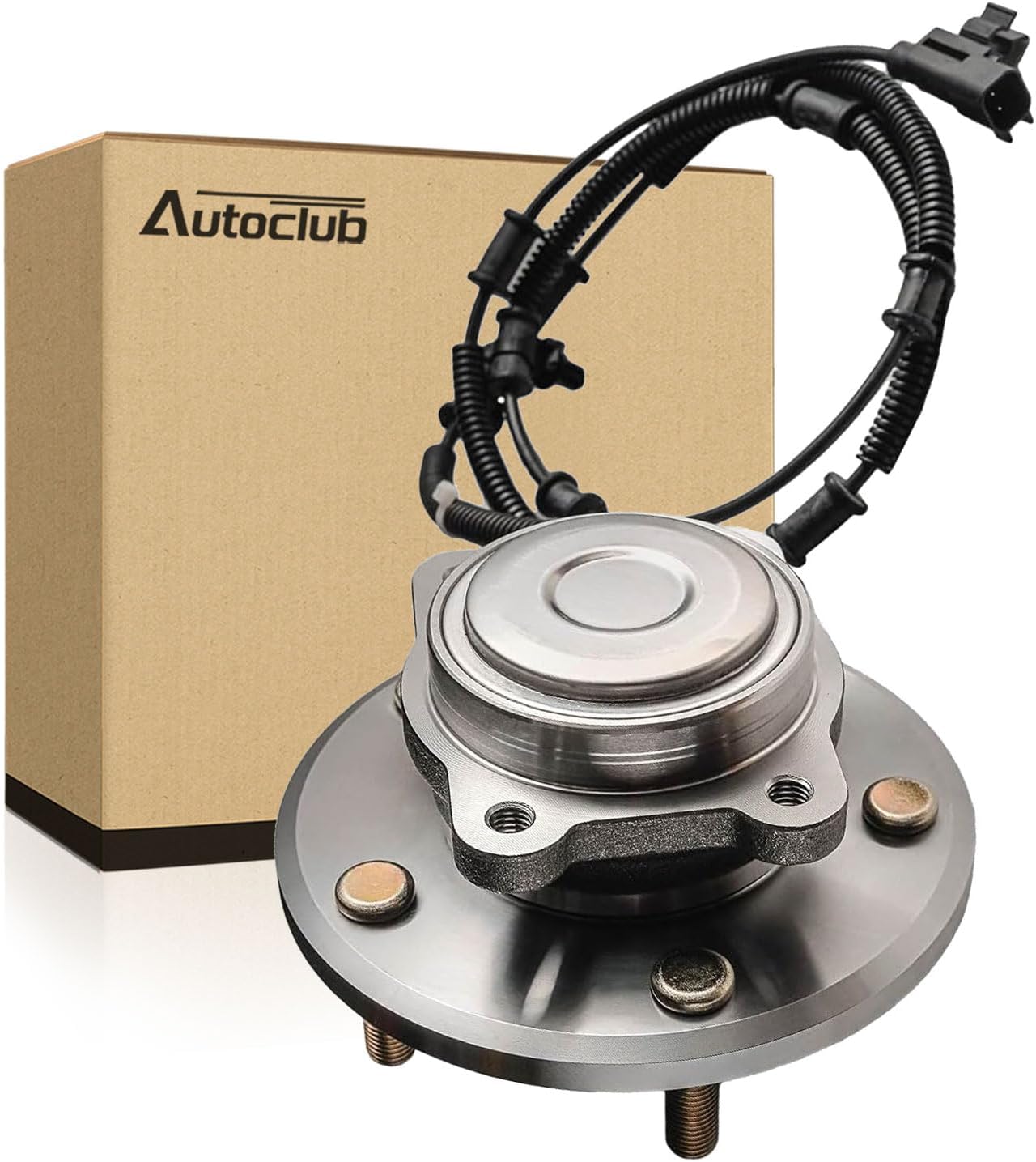AUTOCLUB Rear Wheel Bearing Hub Assembly for 2008 2009 2010 2011 2012 Dodge Grand Caravan Town & Country, 2009 2010 2011 2012 Volkswagen Routan Replacement, 512360