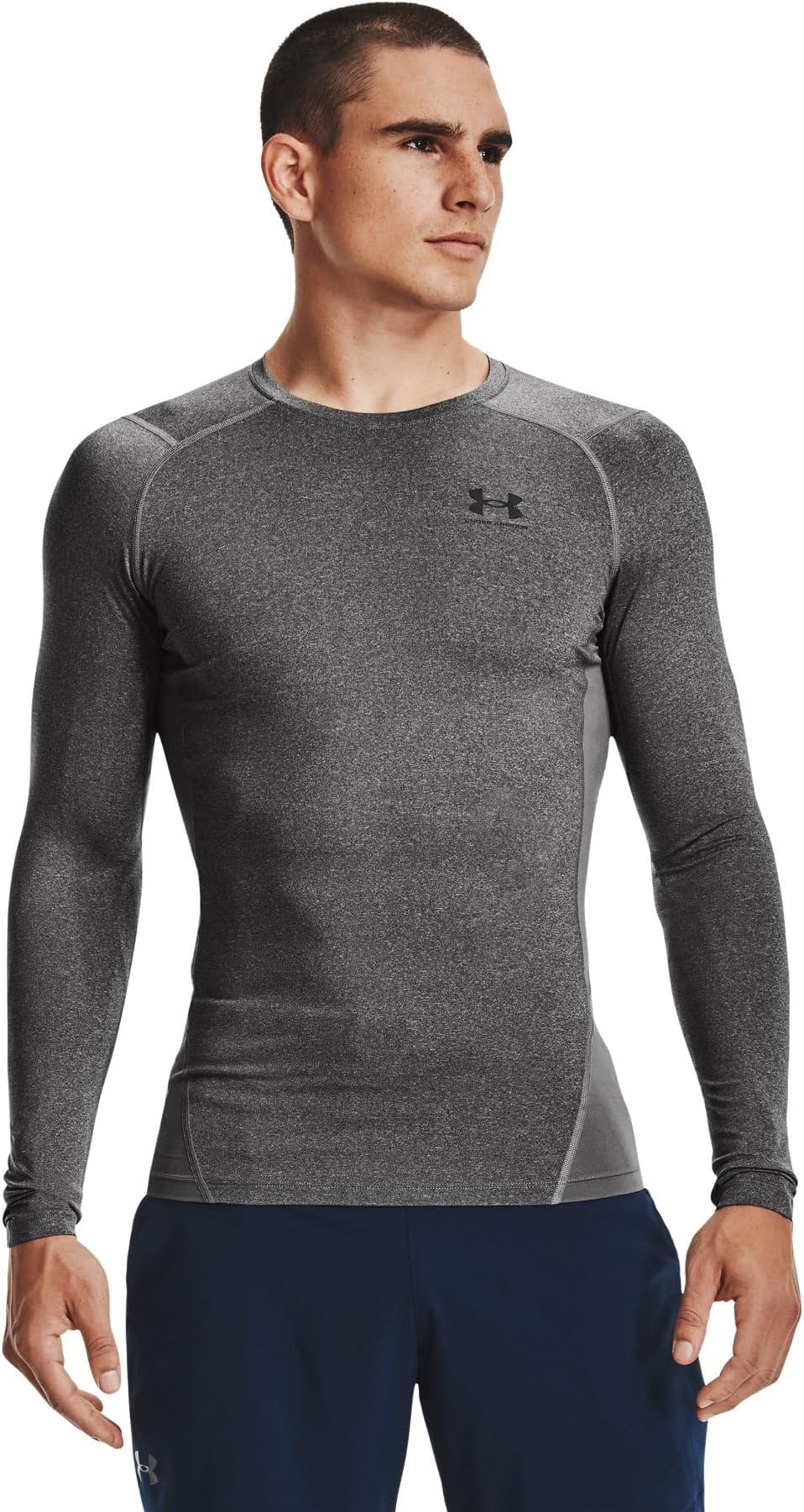 Under Armour Men's Training Base Layer UA HeatGear Armour Compression Long Sleeve Shirt