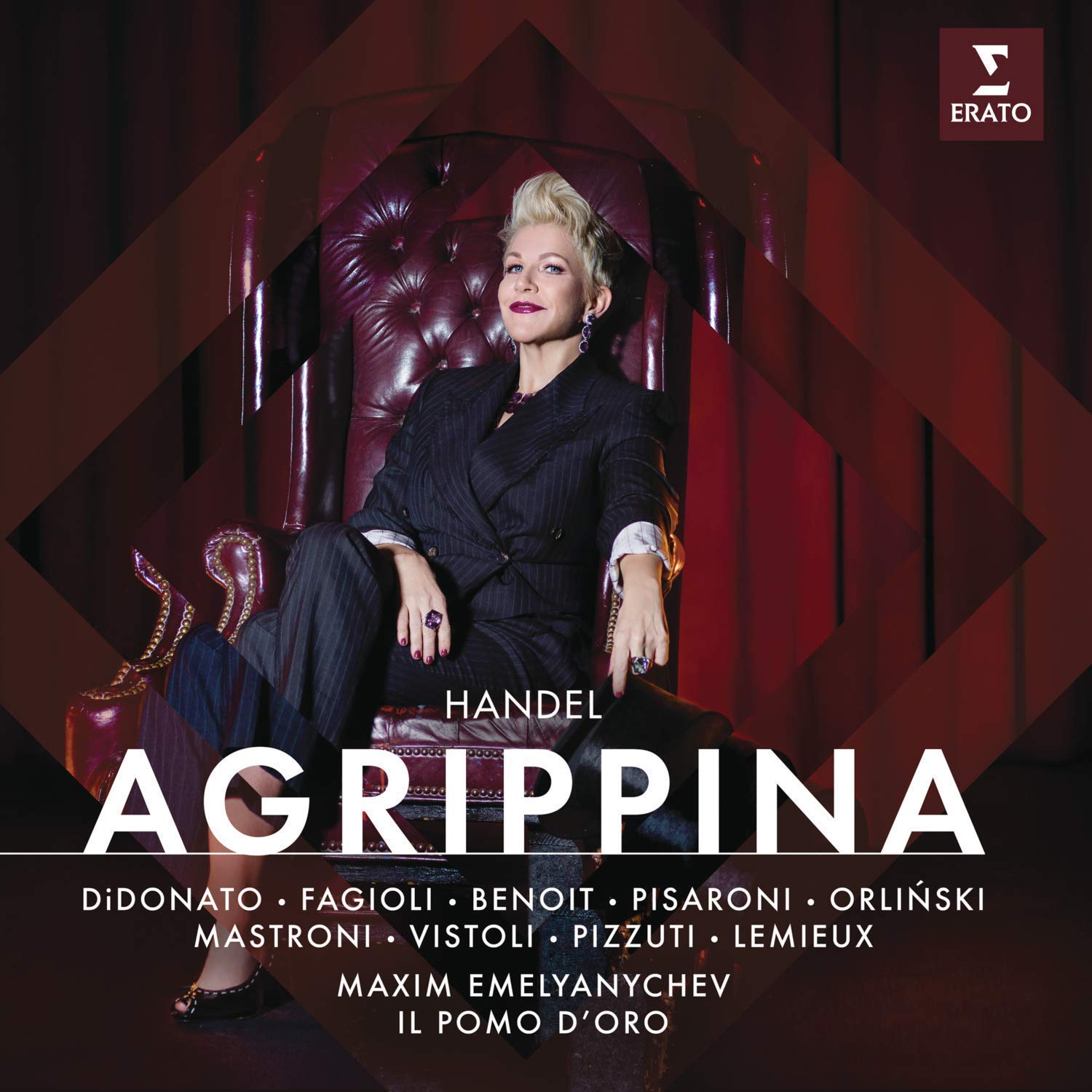 Joyce Didonato, Elsa Benoit, Luca Pisaroni, Franco Fagioli, Jakub Józef Orliński -Handel -Il Pomo D'Oro -Maxim Emelyanychev -Agrippina (3 CD)
