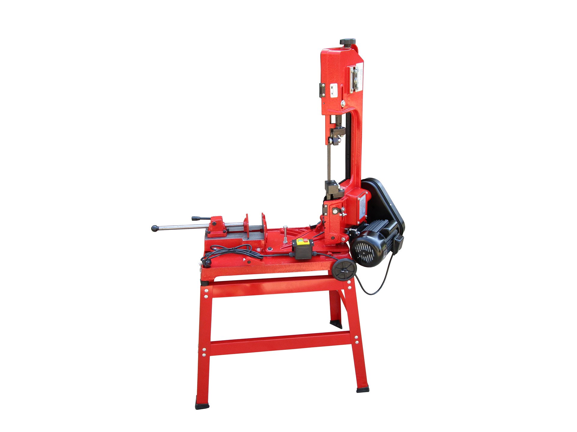 Varan Motors nemcb de 02 Sierra de cinta para metal 370 W 230 V con soporte y tornillo + Vertical y Horizontal ángulo Interfaz.