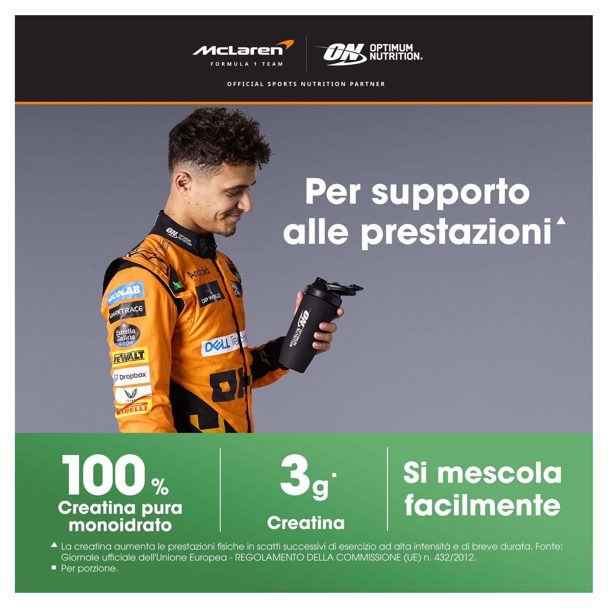 Optimum Nutrition Performance Kit con Creatina Monoidrato Micronizzata in Polvere Non Aromatizzata, 187g e Gold Standard 100% Whey Proteine in Polvere Doppio Ricco Cioccolato, 620g