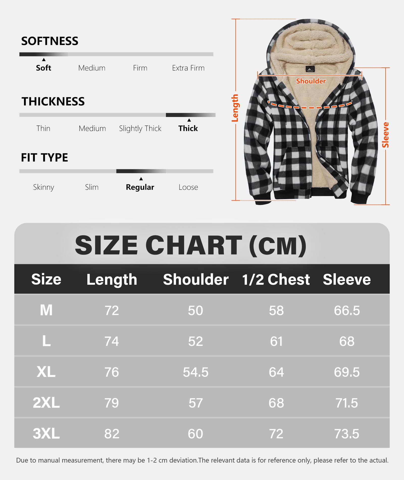 geeksport geeksport geeksport geeksport Felpa da Uomo con Cappuccio e Full Zip Fleece Hoodies for Men Sportive Inverno