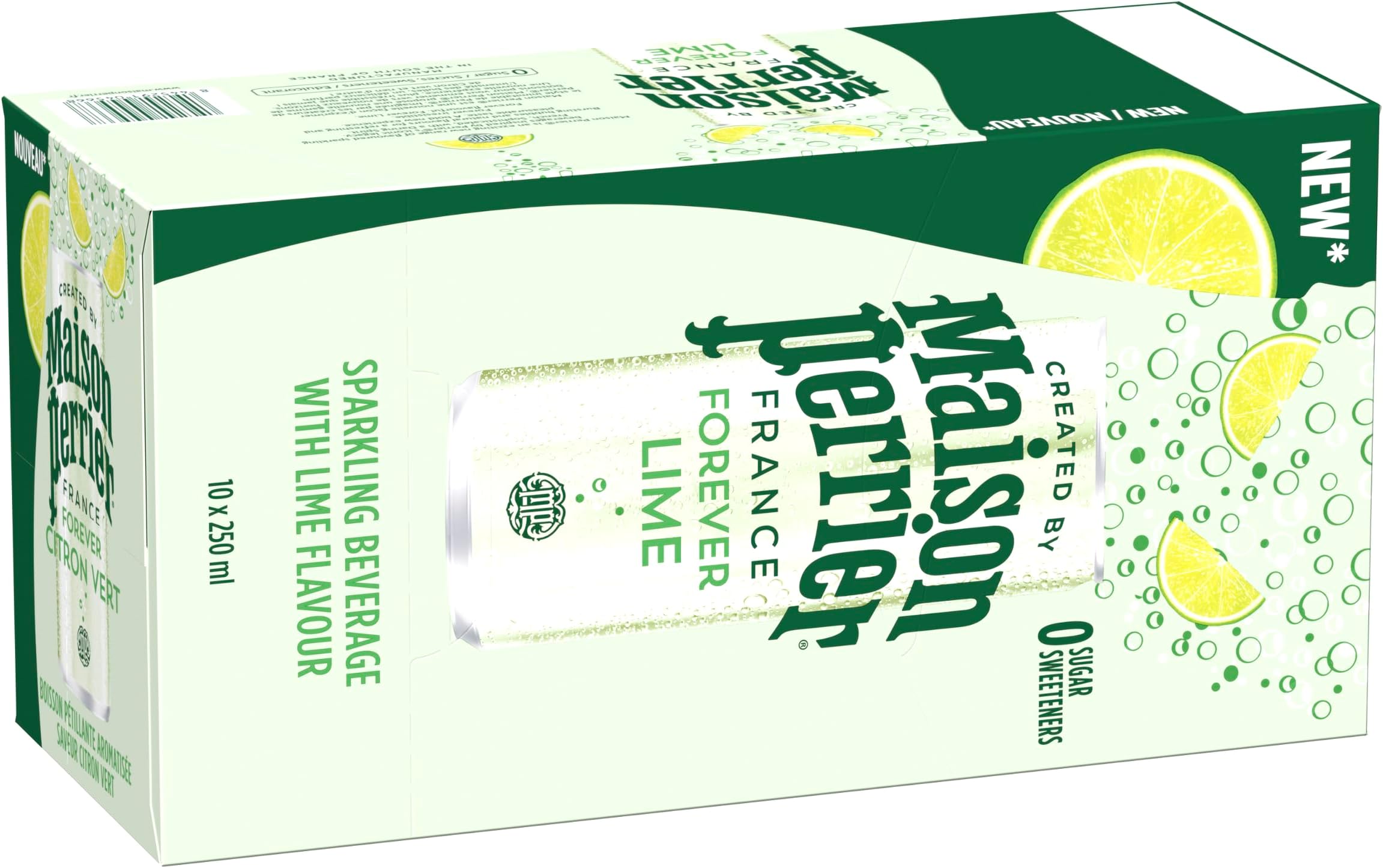 Maison Lime Slim Can 10x250ml