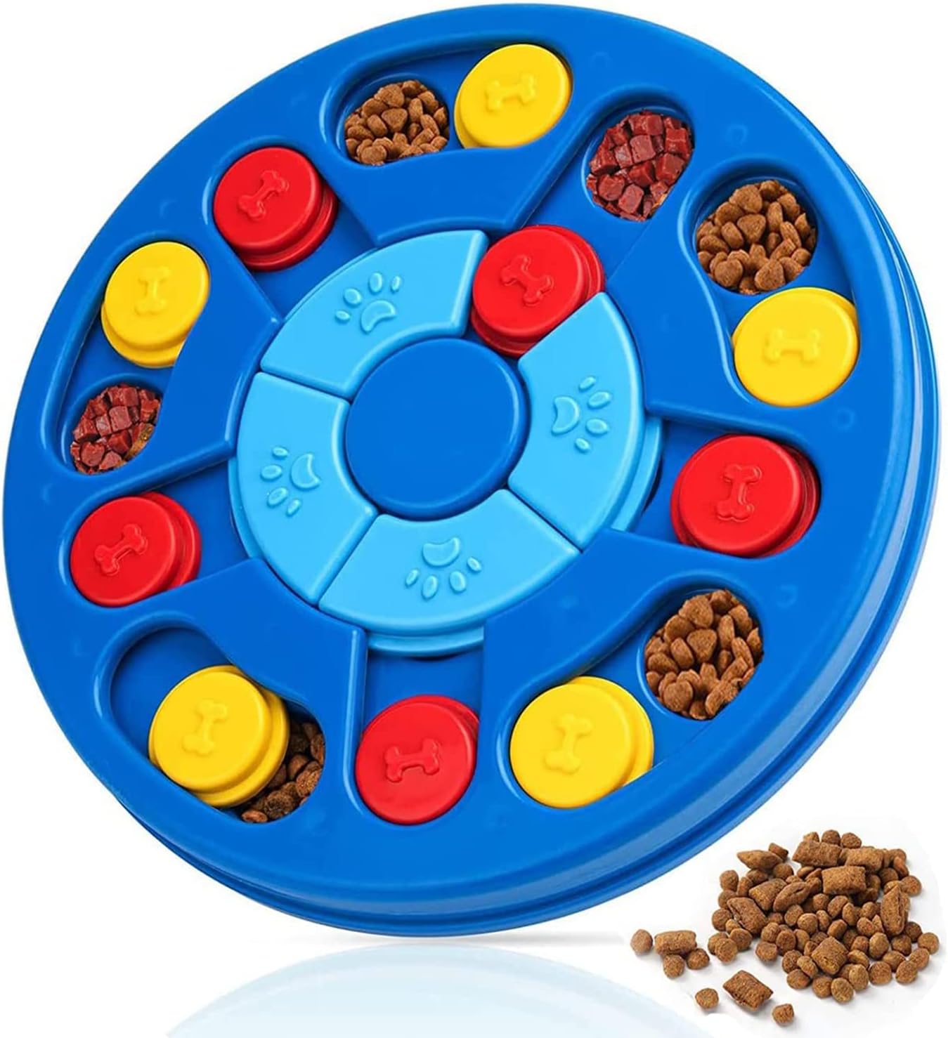 Dog Puzzle Toys, Interactive Dog Toys for Puppy, Dogs Food Puzzle Feeder Toys for IQ Training & Mental Enrichment, Treat Dispenser for Dogs Training Funny Feeding