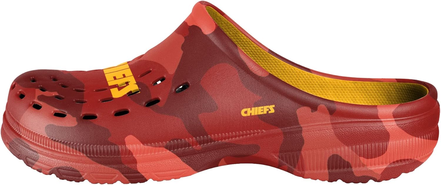 FOCO Men's NFL Team Logo Garden Water Sandals Shoes Slipper Clogs - Image 2