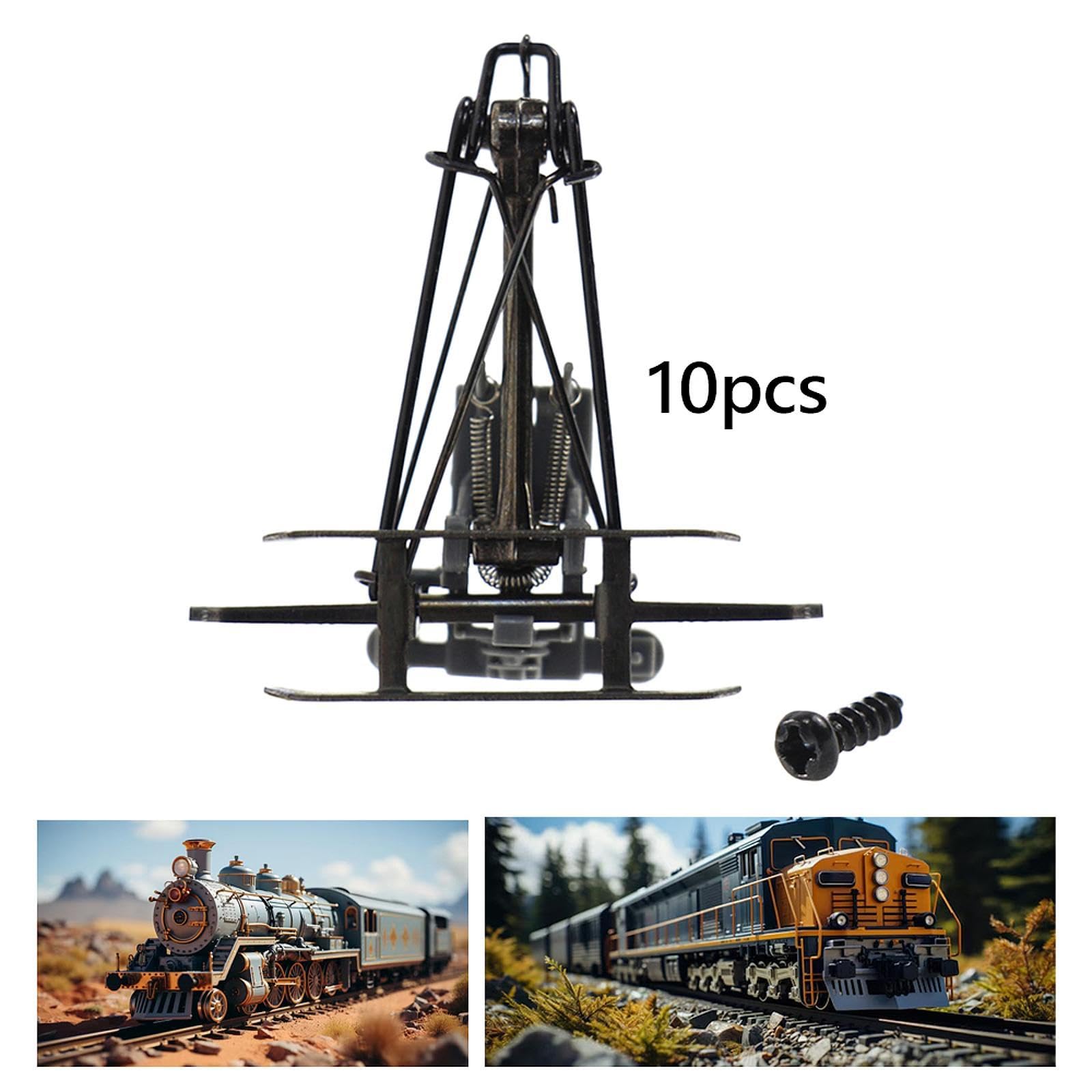 10 Unités Train Model Arm Pantographs Bow for Railway Landscaping Ho Scale