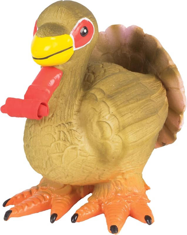 Animal Squeak Dog Toy, Turquía | La función de cola desplegable se extiende cuando se aprieta, colores y características realistas, chirrido irresistible durante horas de juego atractivo
