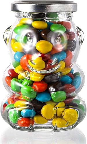 Miniatura 4 de Bekith Paquete de 12 tarros de cristal de 12 onzas con tapas plateadas para mermelada, recuerdos de boda, regalos de ducha, alimentos para bebés,