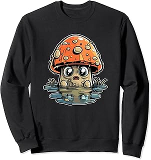 Fungi Nature Lover Wildlife Mushrooms Sweatshirt