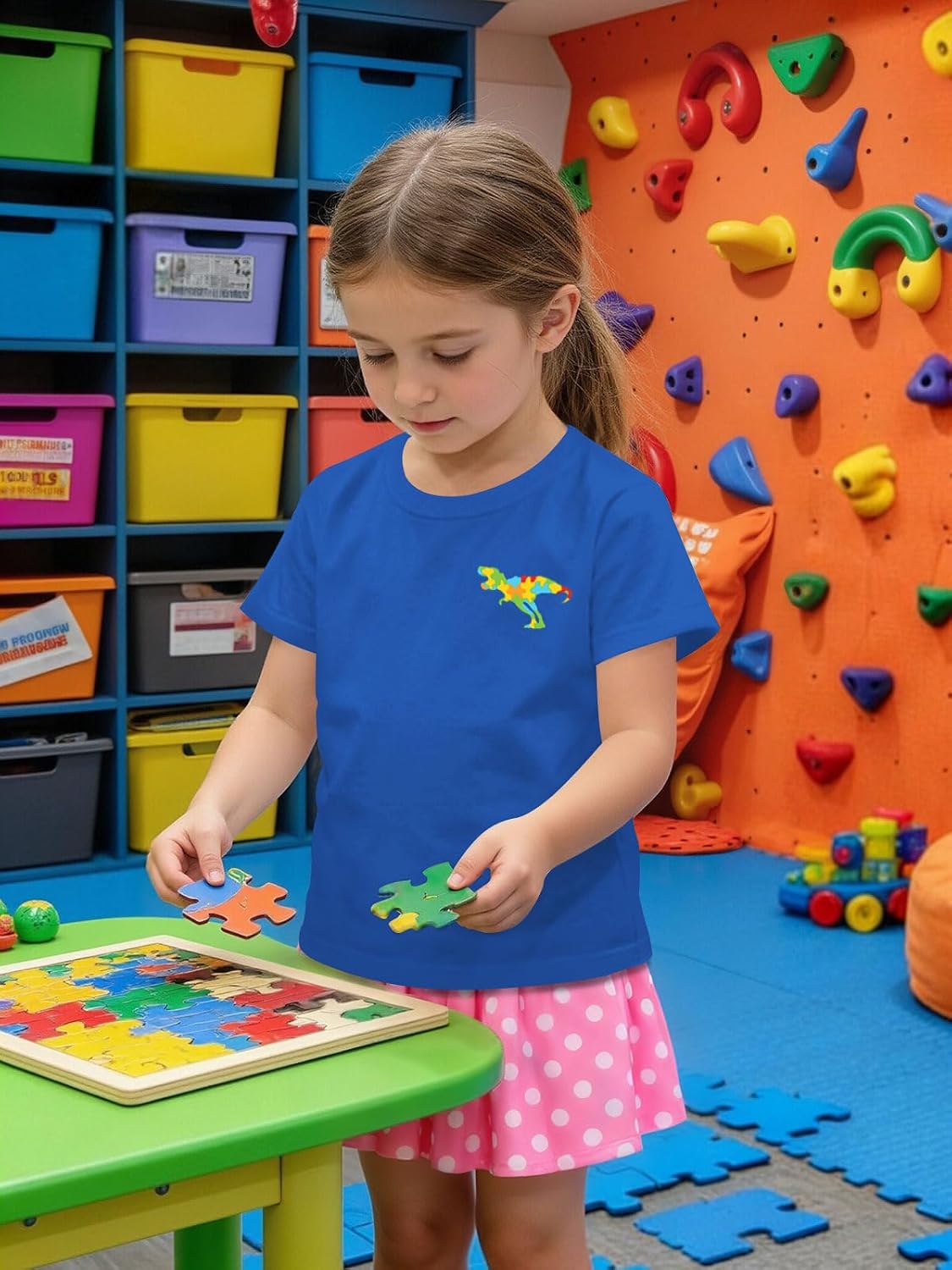 Autism Awareness Shirt Kids Autism Acceptance Shirts Boys Girls Funny Inspirational Saying Puzzle Piece Graphic Tops