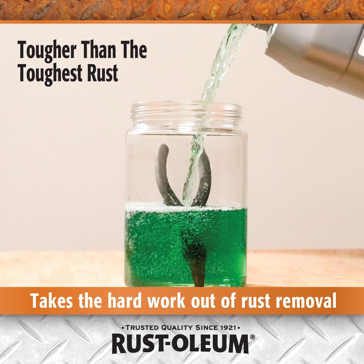 Rust-Oleum Rust Dissolver Soak & Bath | Heavy-Duty Corrosion Remover for Metal Tools, Cars, Bikes, Grills, Bolts, Firearms & More | Gallon