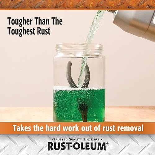 Miniatura 4 de Rust-Oleum Eliminador de óxido para remojar y bañar removedor de corrosión resistente para herramientas metálicas, automóviles, bicicletas,