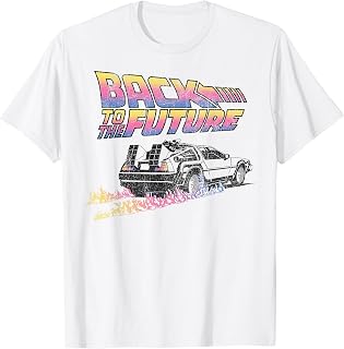 DeLorean Flames T-Shirt