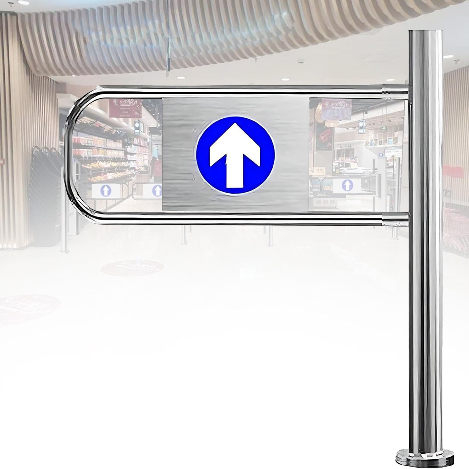 Balançoire universelle verrouillage automatique entrepôts marchés centres commerciaux