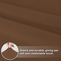 Vista 11 de Easy-Going - Juego de 2 fundas elásticas para sillas de comedor, fundas para sillas de comedor, fundas de silla Parsons para comedor, ceremonia