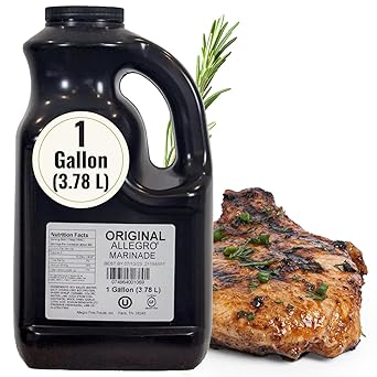 ALLEGRO - The Marinate Everything Marinades | Perfect Marinades for Meat & Veggies | Marinade for Grilling, Roasting & Cooking | Kosher & Gluten Free | 128 Oz Pack of 1 - Original