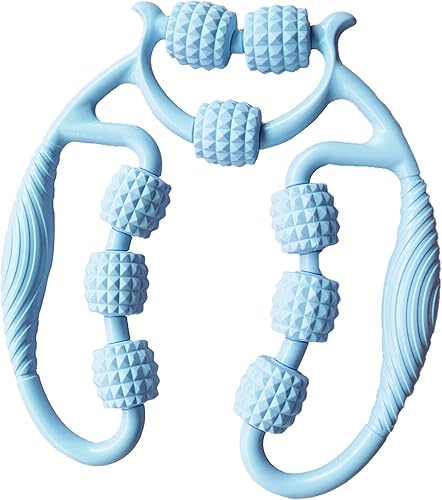 Rodillo de espuma premium, rodillo muscular, masajeador de tejido profundo para piernas, brazos, cuello, pantorrillas, muslos, espalda, codo de