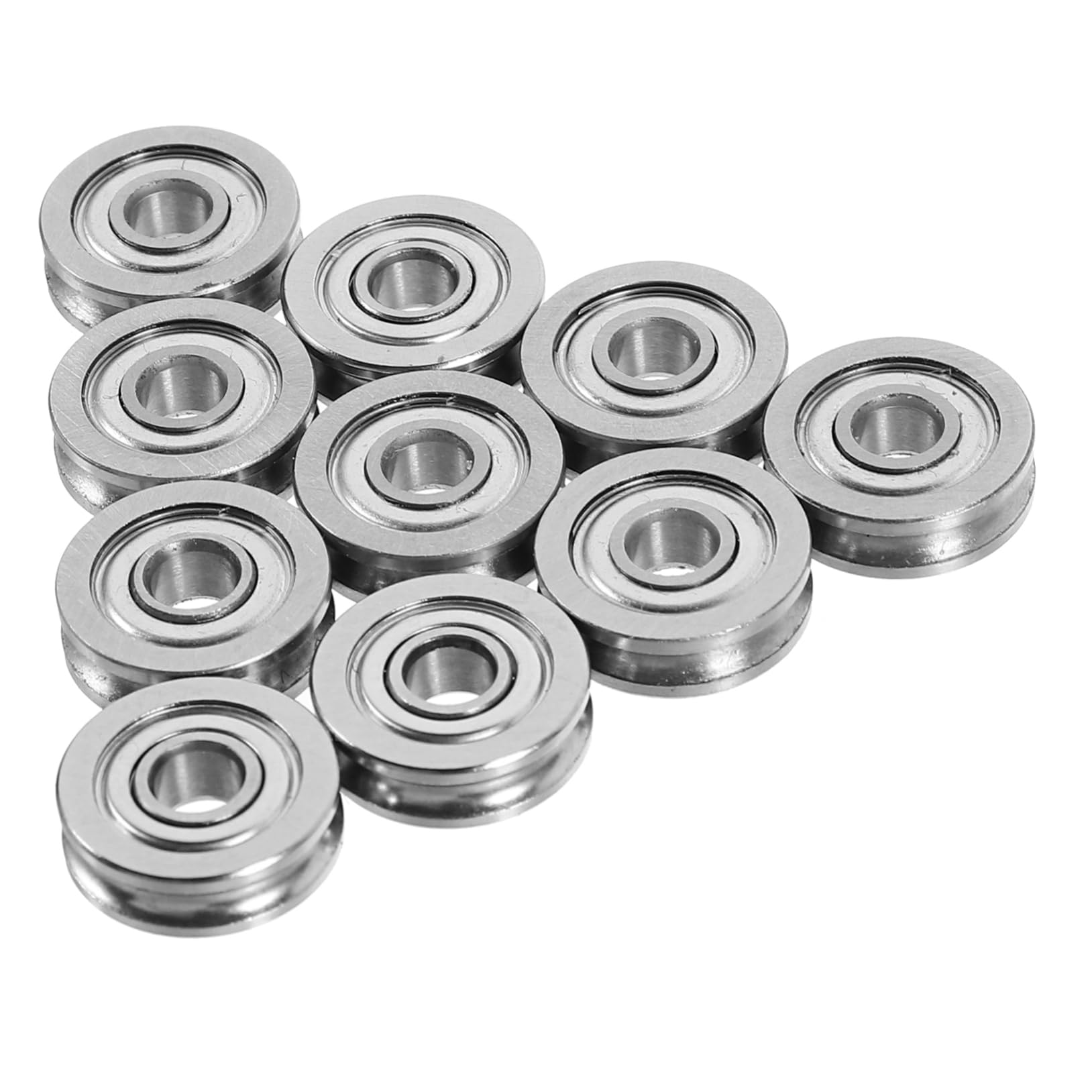 SOLUSTRE 50piezas Ruedas De Rodamiento u Forma Para Impresoras Accesorios De Ruedas De Soporte Duraderas y Fáciles De Instalar Para Modelos De Impresoras