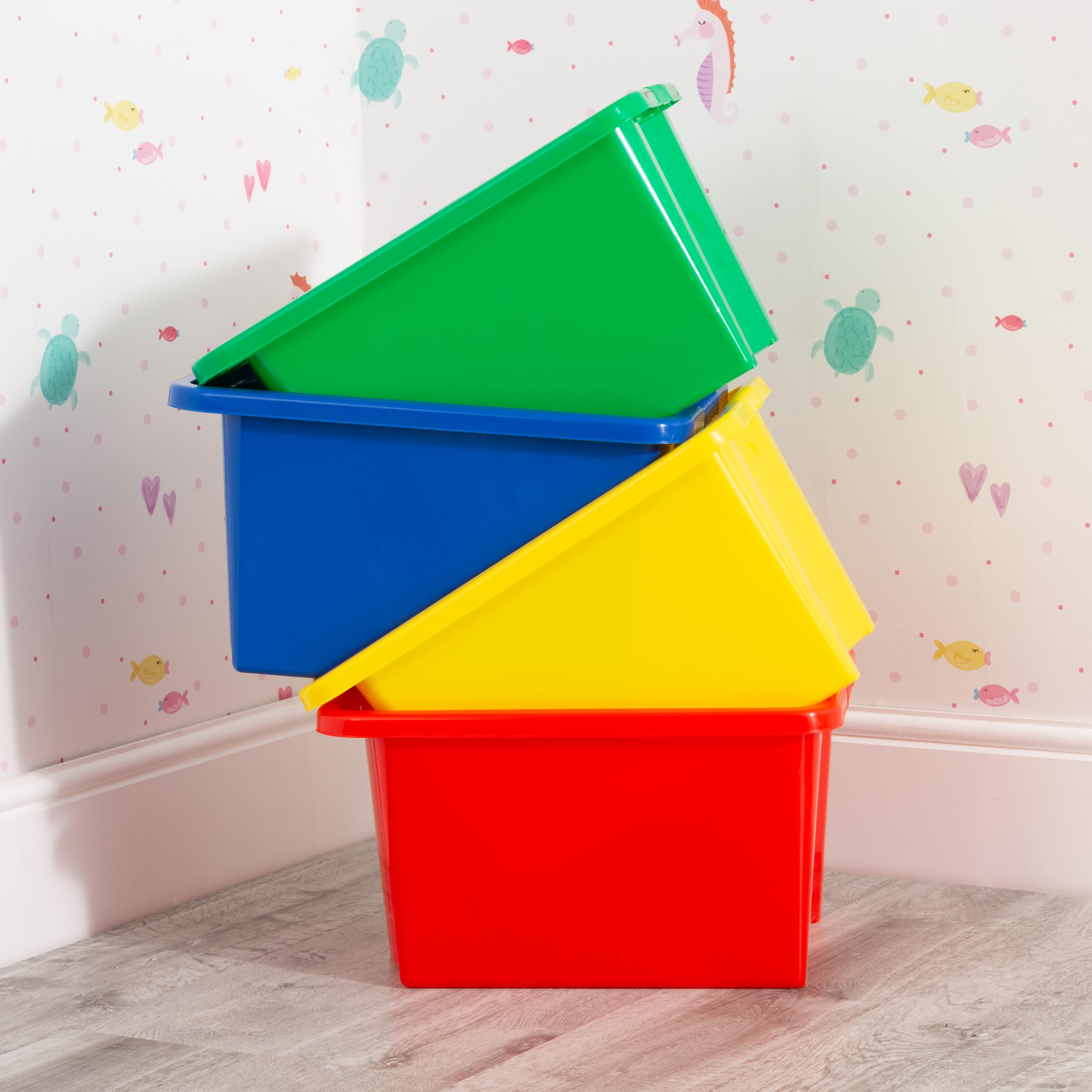 Wham Stack & Store 35L Storage Box - Multi