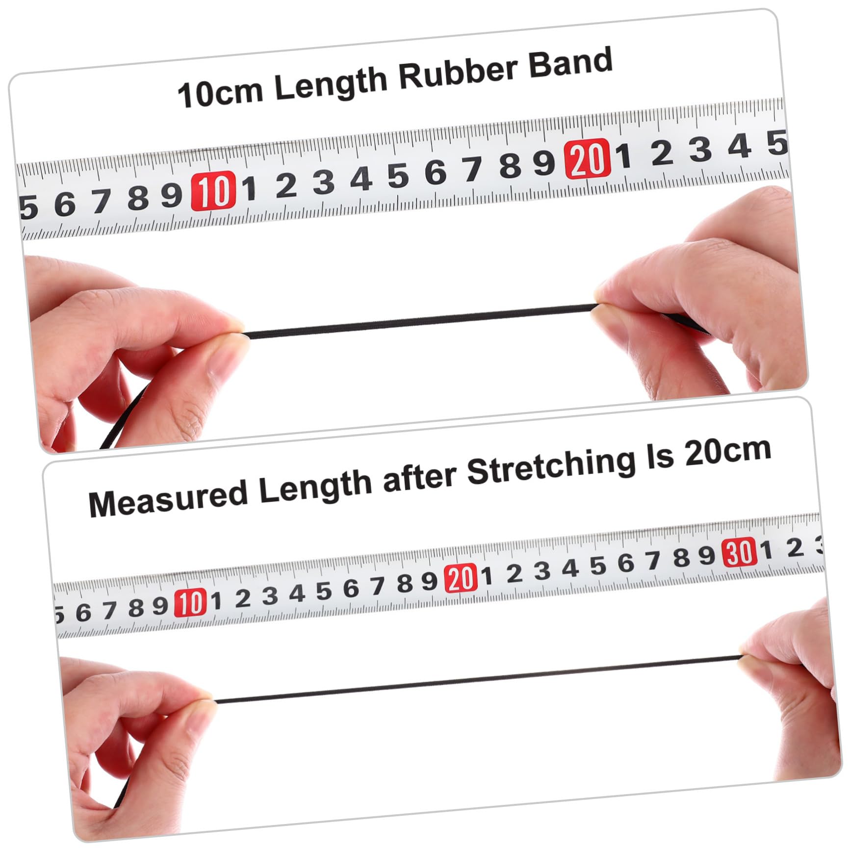 Cinta Elástica Redonda Negra 2,5 Mm 100 m para Manualidades DIY Costura Confección Accesorios para Disfraces y Mascarillas Uso Doméstico y Artesanal