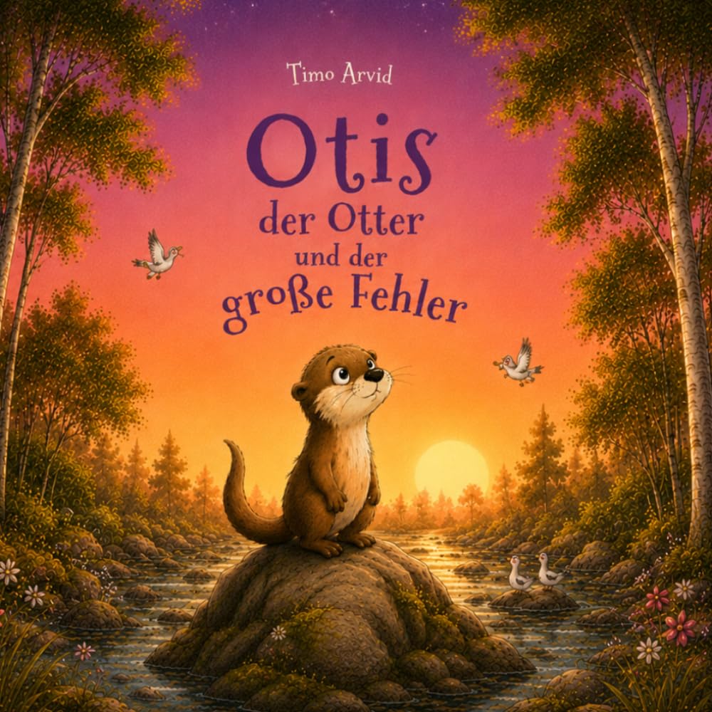 Otis der Otter und der große Fehler: Ein Kinderbuch ab 6 Jahren – Ein Mutmachbuch über Fehler machen, Mut und Selbstvertrauen. Passend als Geschenk