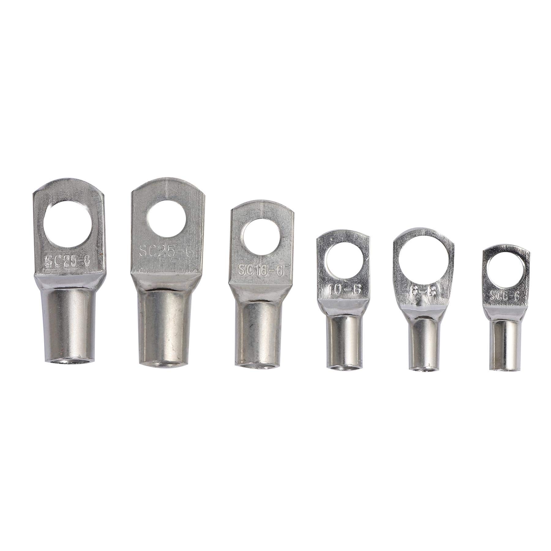 120 Pezzi Terminali Ad Anello Per Cavi - Set Con Guaine Termorestringenti, Per Elettronica - Foto 8