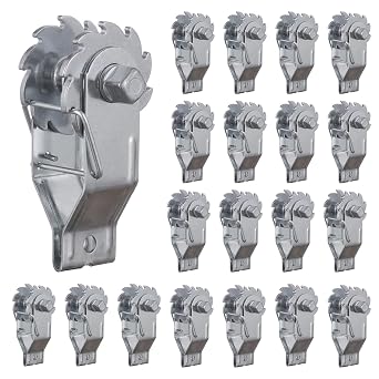 Electric Fence Wire Strainers, 20-Pack Inline Ratchet Tensioners
