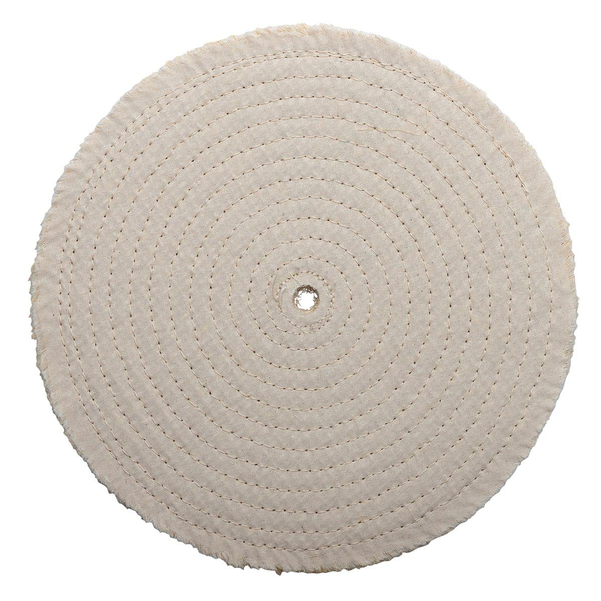 Eastwood Buff Wheel 10 in. Sisal 1/2 in. Arbor Hole Sisal Sewn Buffing