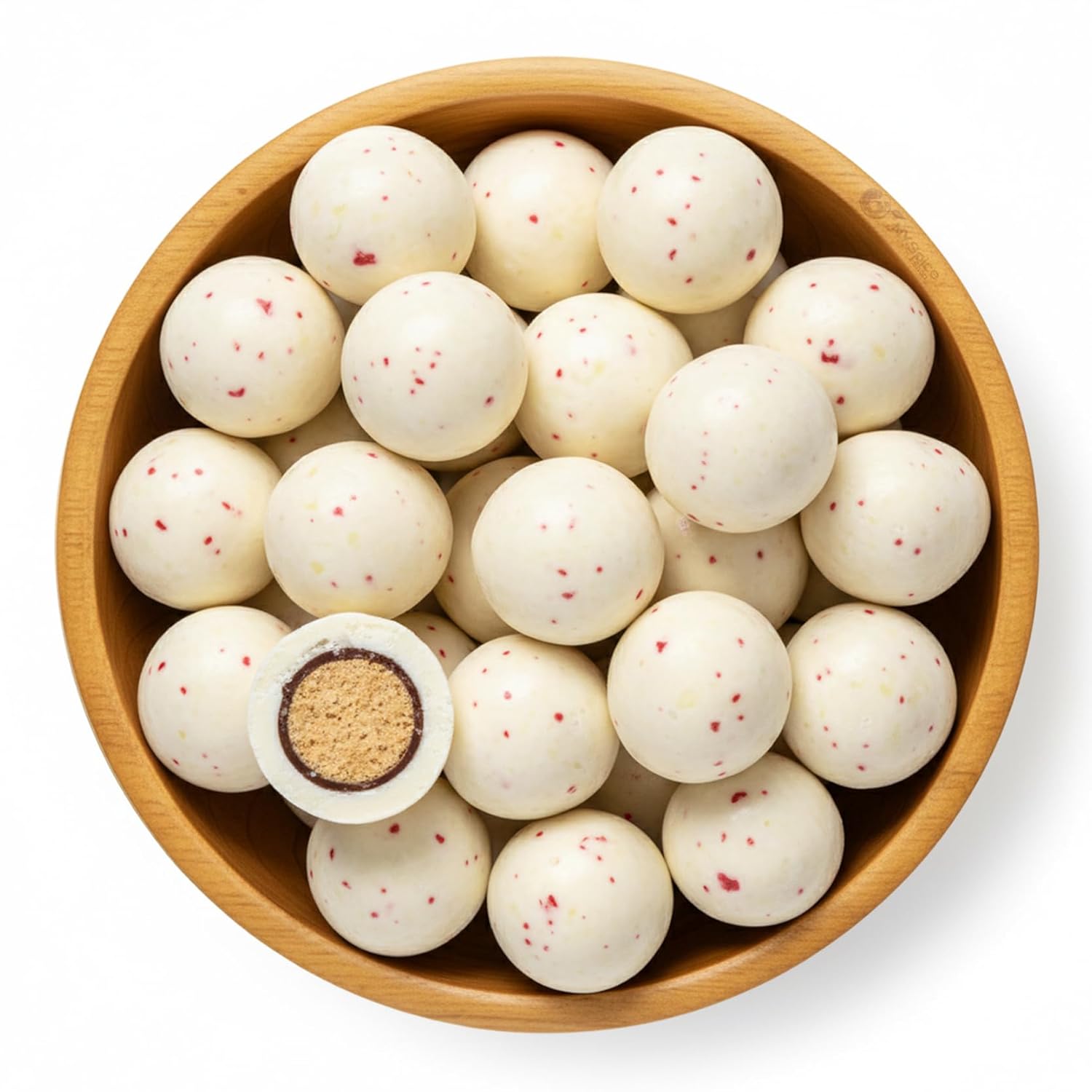 NY Spice Shop Peppermint Twist Malt Balls - 3 Pound Festive Malted Milk Candy Holiday Gifts - Chocolate Malted Milk Balls - Dark Chocolate Malt Ball Party Snacks & Decorations