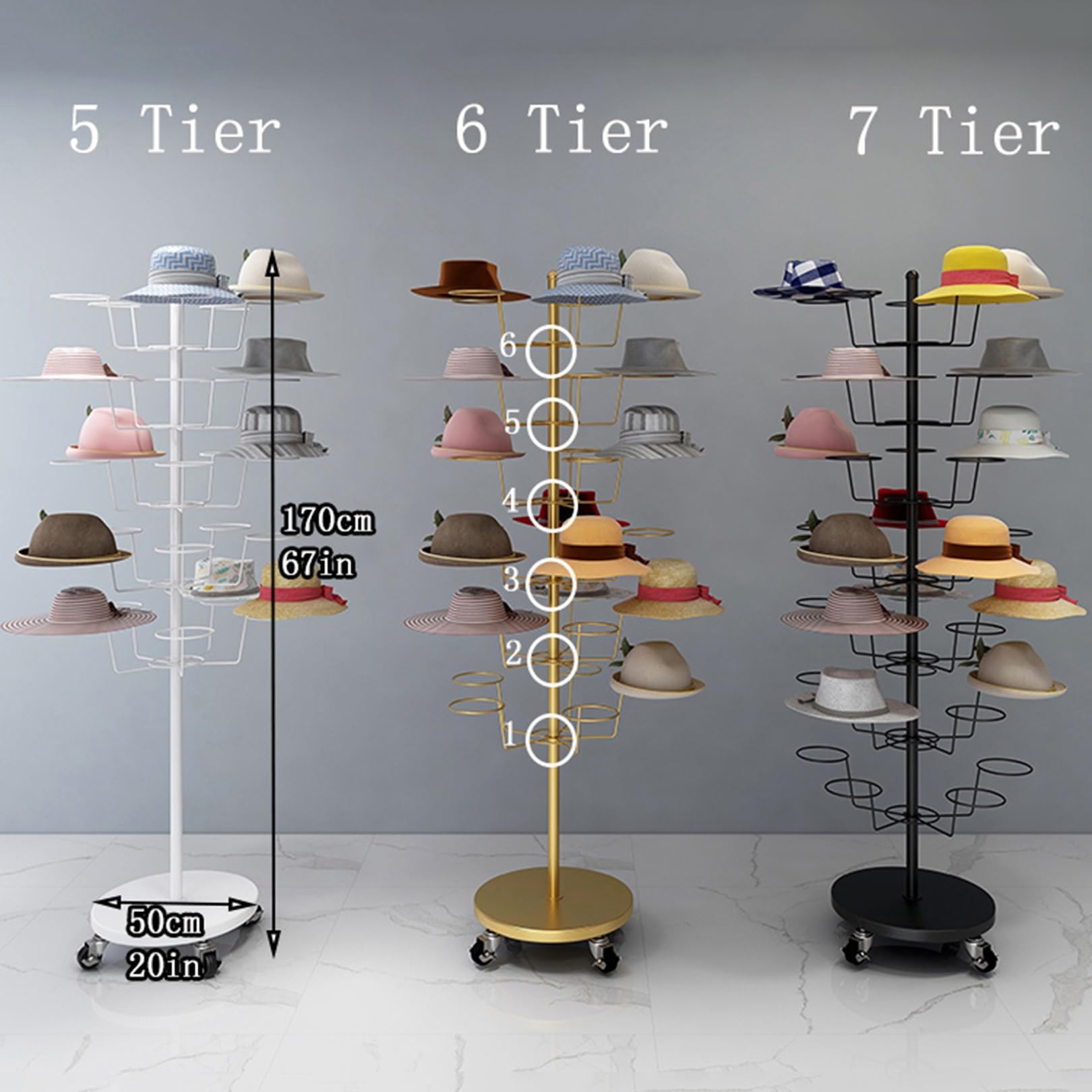 Amazon｜帽子掛け フック スタンド 帽子スタンド コート ハンガー