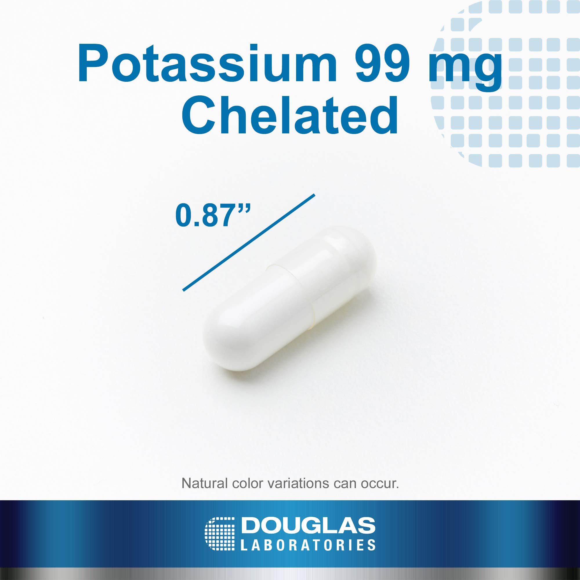 Douglas Laboratories Potassium 99 mg Chelated Supports Nerve Impulses