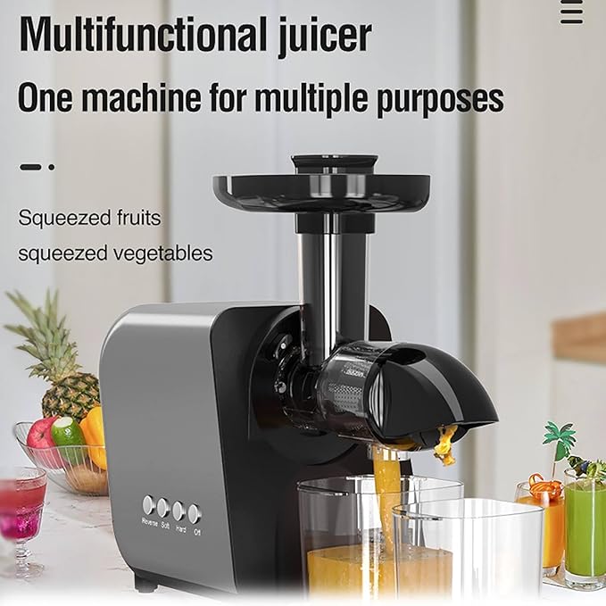 Extractor de Jugos Prensado en Frío 3 en 1 250W 110V miniatura 2