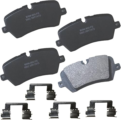 Vista 411 de Bendix Premium SBM8 - Pastillas de freno semimetálicas Premium para modelos seleccionados Buick Special, Camaro, Corvette, Phaeton, Olds F85, Vista