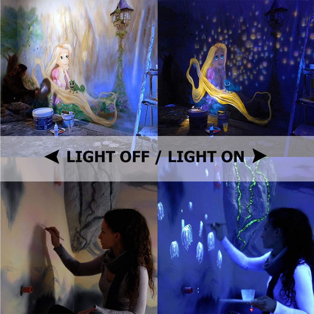 Blacklight Bulb, 12W LED UV Ultraviolet Blacklight AC90-265V
