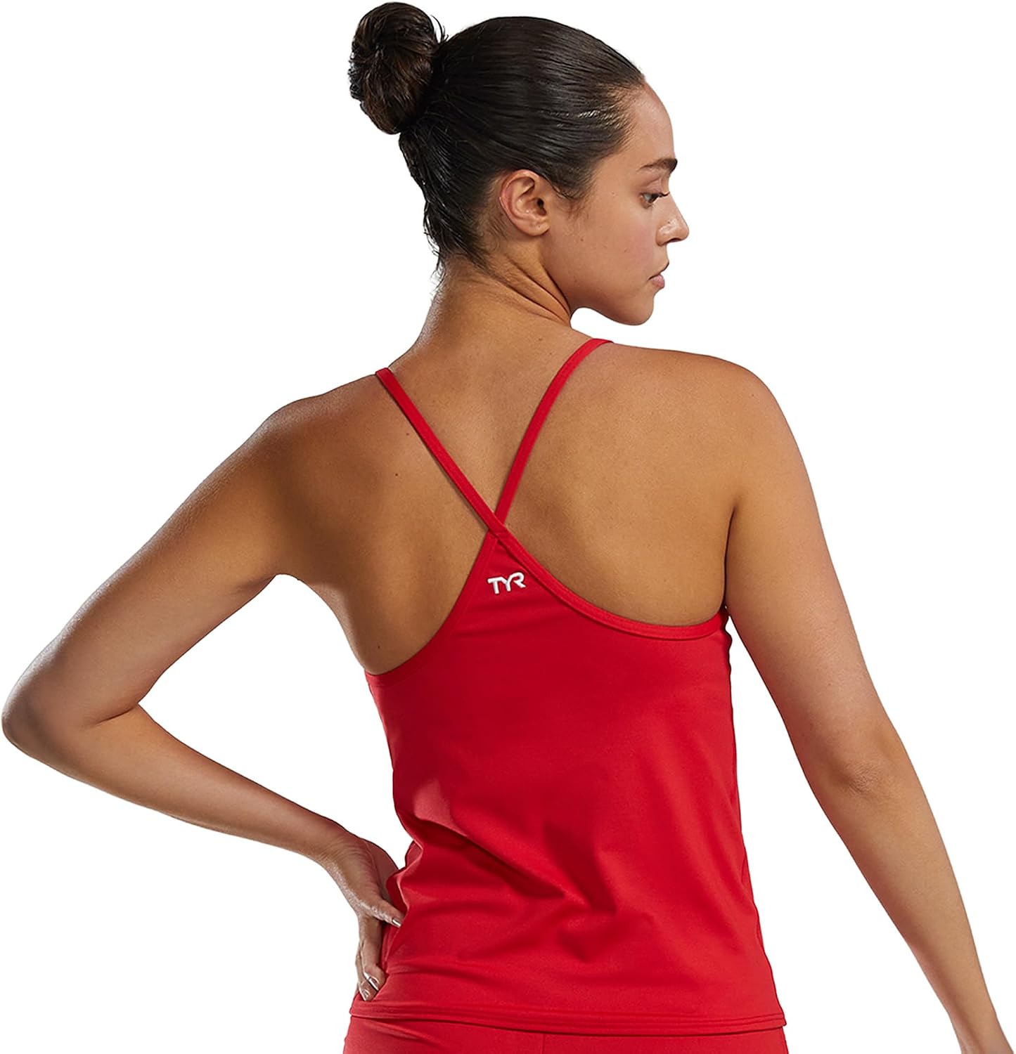 TYR Women's Solid Durafast Elite Guard Tankini
