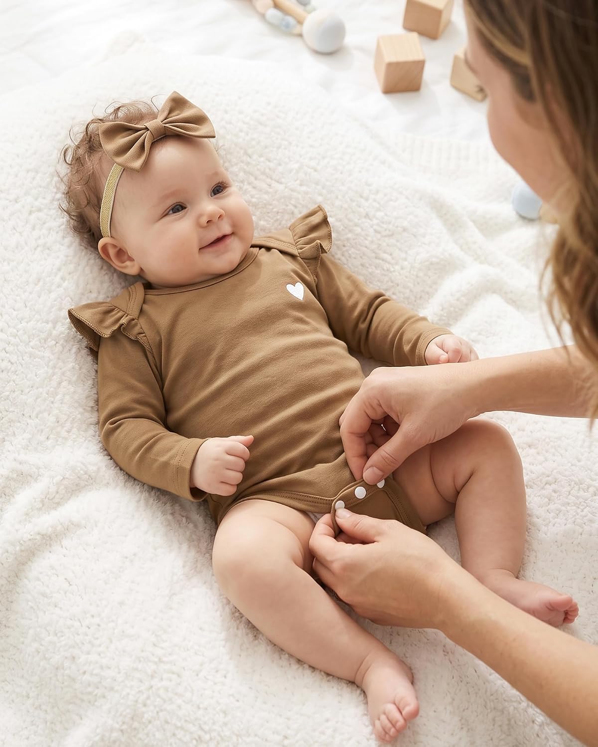 SUNNY PIGGY Newborn Baby Girl Clothes 10 Piece Infant Outfits 0-18 Months