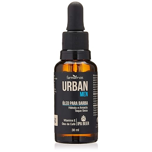 Urban Óleo Para Barba Men Ipa Incolor 30 Ml
