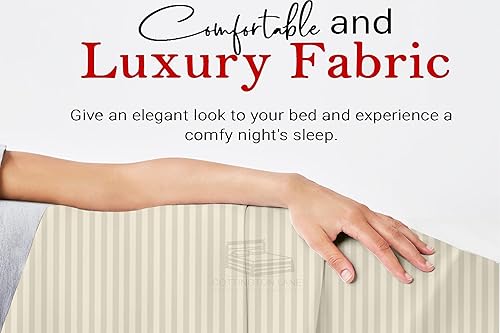 Miniatura 5 de Juego de sábanas divididas tamaño King para cama ajustable, sábanas 100% algodón, juego de sábanas divididas de 5 piezas, sábanas divididas tamaño