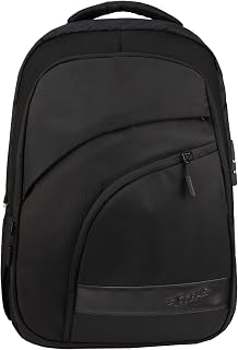 F Gear Asset Black 35L Laptop Backpack with USB Charging Port, Number Lock & Raincover | 3 Compartments & 2 Pockets | Ant... Price In India