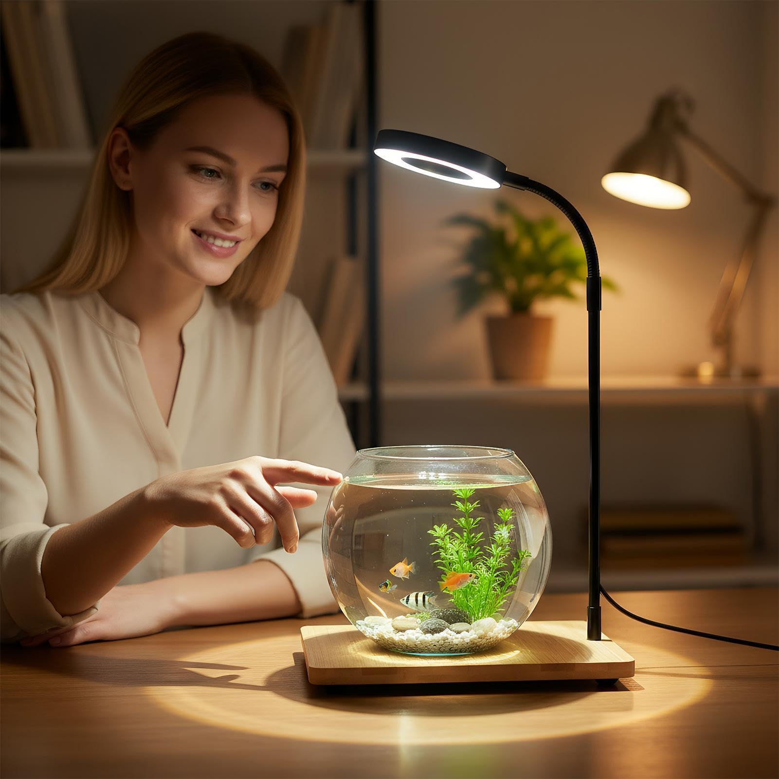 Luz de cultivo para plantas de interior, iluminación LED de espectro
