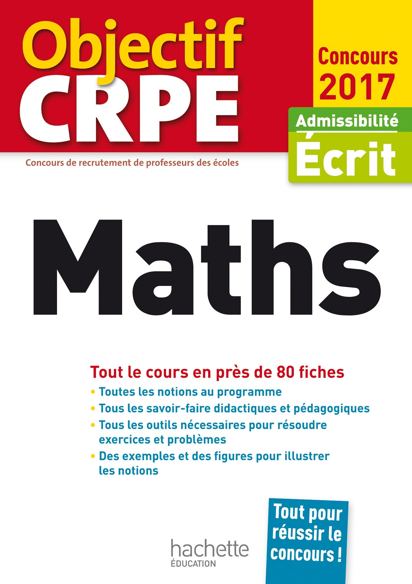 Buy Objectif crpe en fiches maths - 2017 — BookShops.in