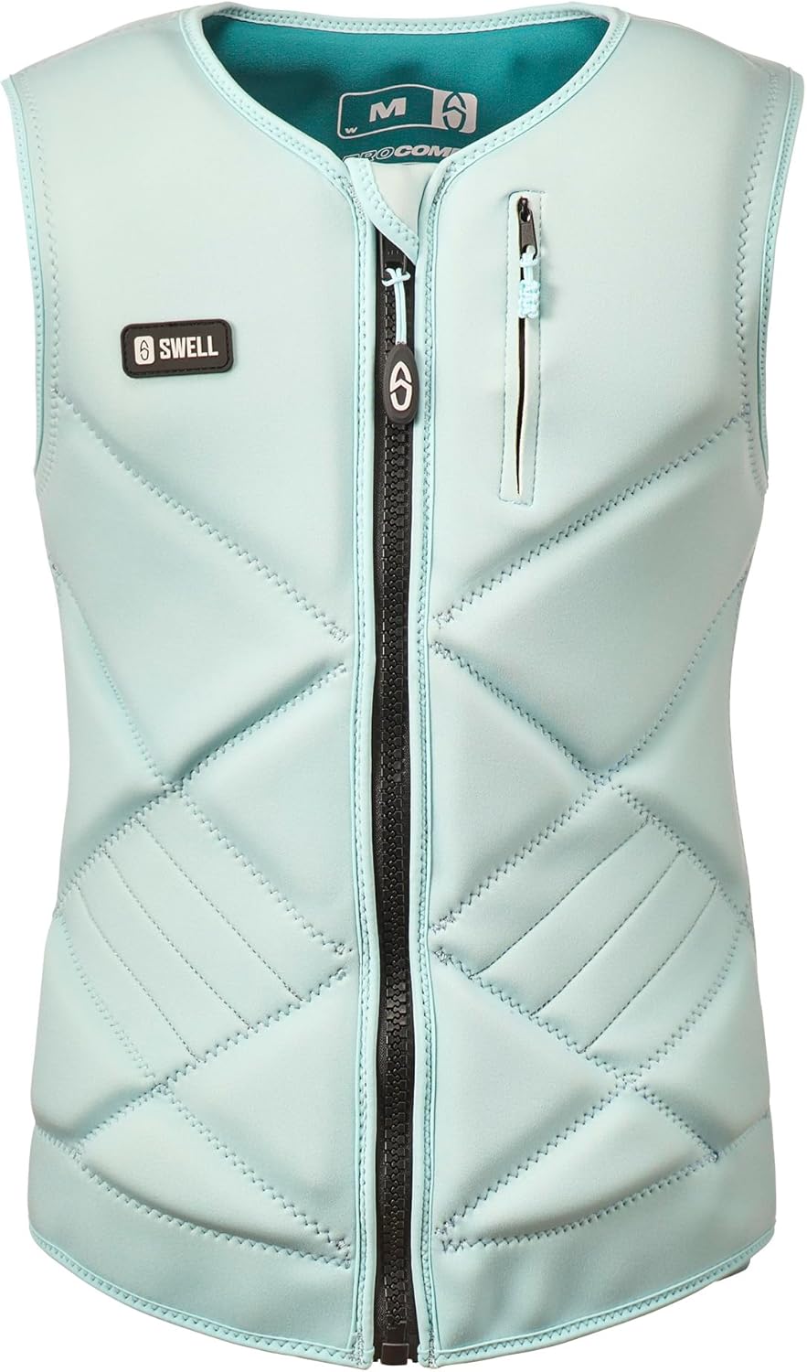 SWELL Wakesurf Womens Neoprene Wakesurf Comp Vest - Designed Exclusively for Wake Surfing, but Great for All Other Watersports Activities!
