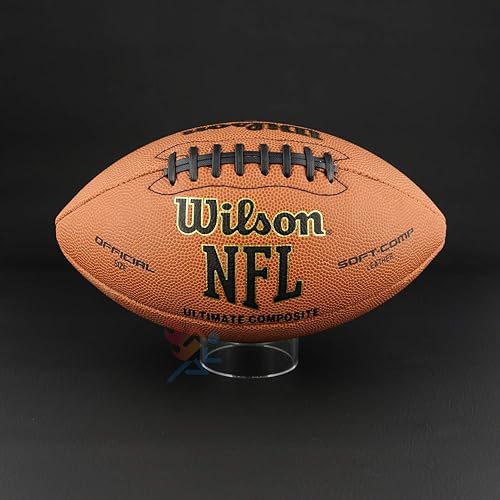 Miniatura 2 de OnFireGuy 6pcs Acrylic Sports Ball Display Stands  Clear Storage Display for Basketball, Football, Volleyball, Bowling, Soccer Ball  3" W x 1" H