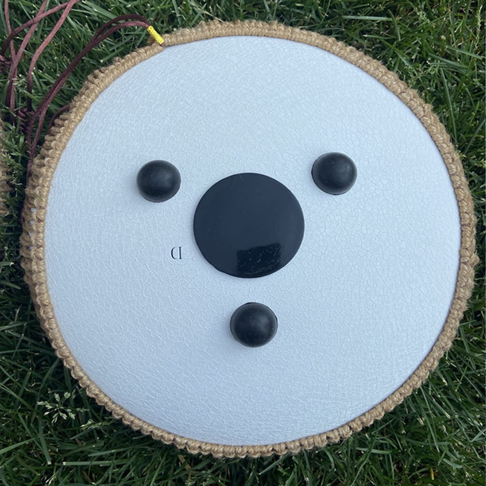 Instrument à Tambour éthéré 13 Pouces Tambour Creux 15 Tons Tambour éthéré Tambourin Professionnel pour Enfants Tambour à Disque Tambour Creux débutant